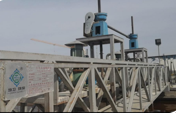 地衛環?！食强h營東新區污水處理廠